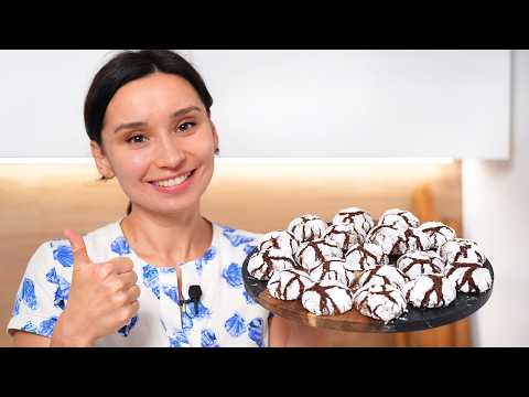 Видео: Шикарное шоколадное ПЕЧЕНЬЕ за КОПЕЙКИ! Простая и быстрая выпечка к чаю!