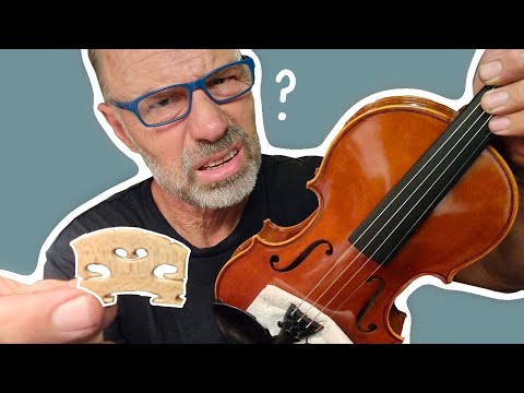 Видео: Как правильно расположить подставку для скрипки!