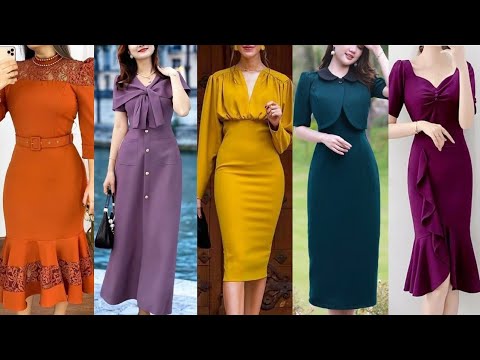 Видео: Очень элегантные повседневные платья для вашего особого случая / Платья для вечеринок, официальны...