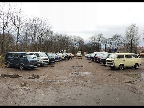 Видео: Встреча владельцев VW T3. Калининград. Закрываем осень. 22.11.2017