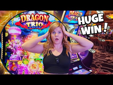 Видео: Мой самый крупный выигрыш в слоте Dragon Trio в Лас-Вегасе!