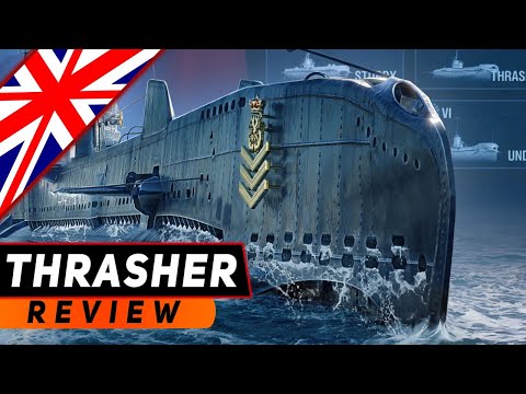 Видео: ПОДЛОДКА THRASHER! ГЛУБИНА ТЕМНА И ПОЛНА УЖАСОВ! МИР КОРАБЛЕЙ/WORLD OF WARSHIPS