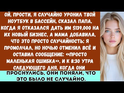 Видео: «На семейной вечеринке мои родители ухмыльнулись: "Ой, прости это было просто случайно..." Тогда я.