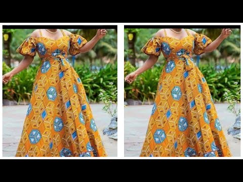 Видео: Как раскроить и сшить платье-клеш с открытыми плечами