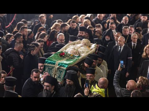 Видео: Опело и Погребение на Българския патриарх Неофит. Прощаване с патриарх Неофит.