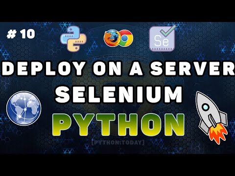 Видео: Python Selenium #10 Как запустить Selenium ChromeDriver на VPS сервере(хостинге)
