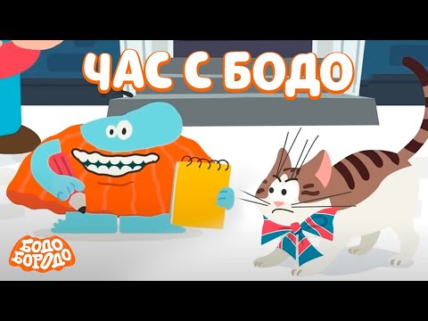 Видео: 🧡 Час любимых серий с Бодо 🧡 Часть 7  - Бодо Бородо | мультфильмы для детей 0+