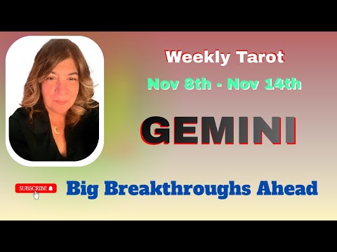 Видео: БЛИЗНЕЦЫ — Впереди большие прорывы! Судьба открывает совершенно новый путь | Еженедельное Таро с ...