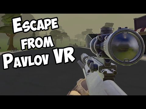 Видео: Шусс играет в Escape from Pavlov VR