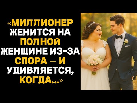 Видео: Миллионер женился на полной женщине по спору… Но вскоре сам оказался в шоке