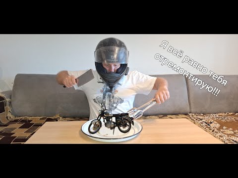 Видео: Ремонт мотоцикла после мотопохода в пустыню Motorcycle repair after a moto trip to the desert