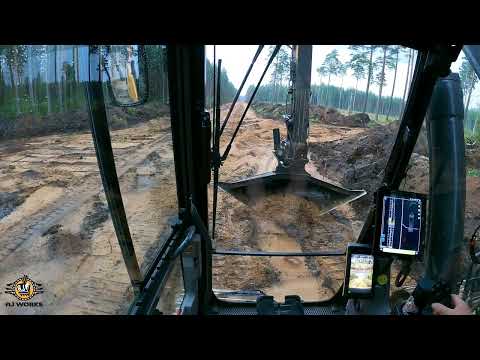 Видео: Самая прямая лесная дорога