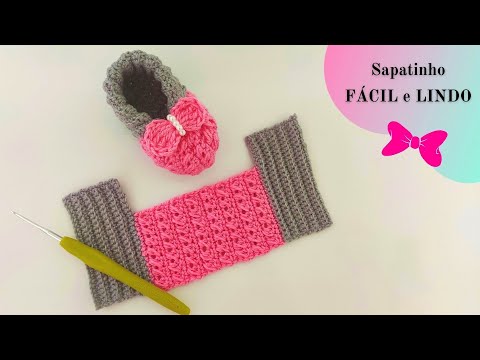 Видео: ДЕТСКАЯ ОБУВЬ ВЯЗАНО КРЮЧКОМ