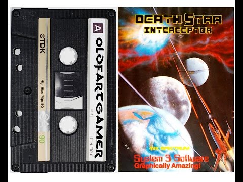 Видео: Обзор и прохождение игры Death Star Interceptor на ZX Spectrum