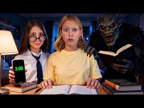 Видео: НИКОГДА НЕ УЧИ УРОКИ В 3 Часа Ночи! 