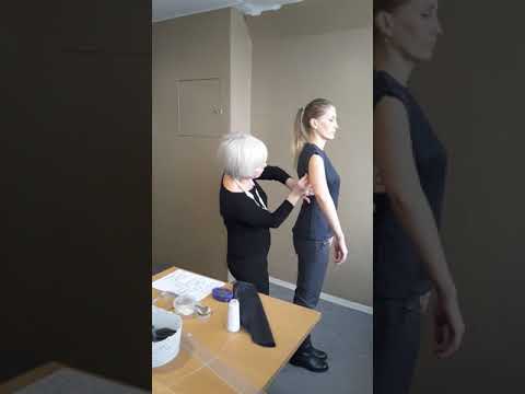 Видео: Мастер класс по раскрою сразу на ткани 11.