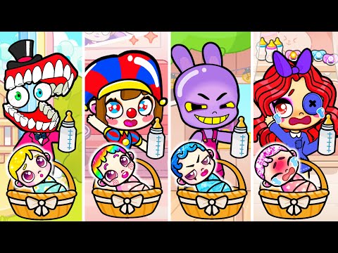 Видео: ГЕРОИ ЦИФРОВОГО ЦИРКА УДОЧЕРИЛИ ПРИНЦЕСС В АВАТАР ВОРЛД | Toca Life Story | Toca Boca