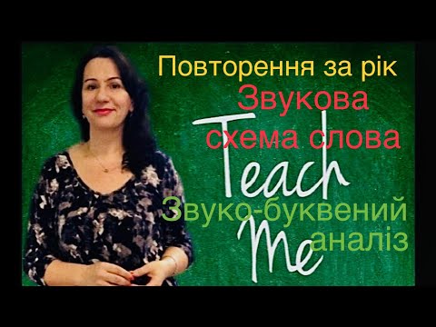 Видео: Звуко-буквений аналіз слів. 2, 3, 4 класи.