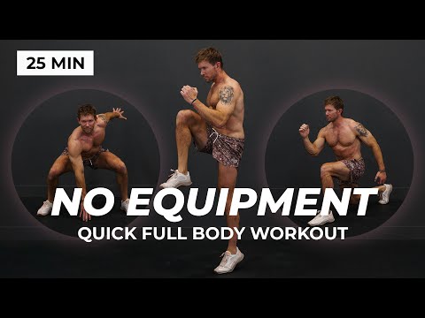Видео: Быстрая 25-минутная тренировка на все тело, которую можно выполнять где угодно (без оборудования)