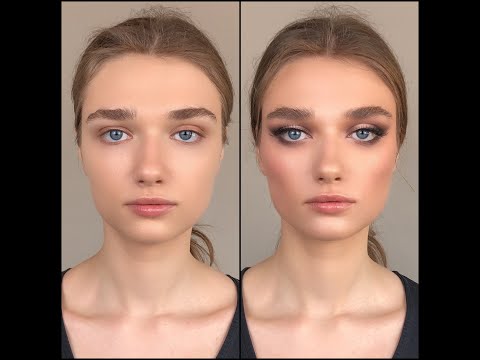 Видео: Диагональная форма макияжа. Урок Анастасии Александрович. StasyAlex.