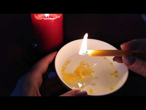 Видео: Его мысли обо мне... ГАДАНИЕ НА ВОСКЕ!!!