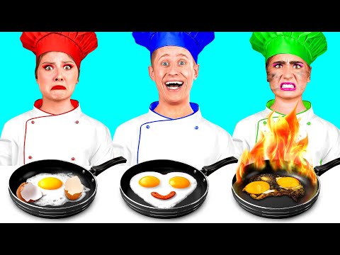 Видео: Радость vs Печаль vs Страх | Кулинарный Челлендж