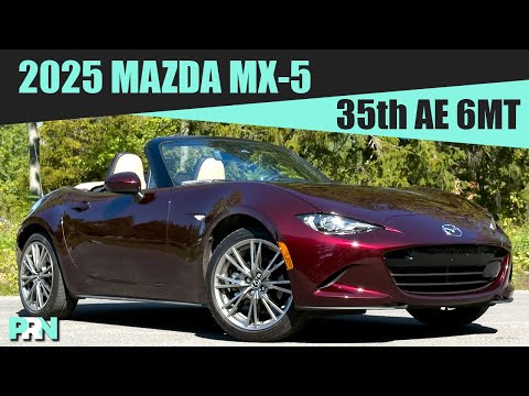 Видео: Обзор Mazda MX 5 35th Anniversary Edition 2025 года