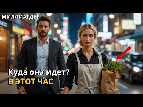 Видео: Миллиардер-директор последовал за официанткой, чтобы уволить её — и увидел то, что изменило всё.