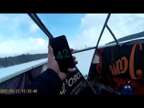 Видео: Аэросани. Выезд март 2021г.