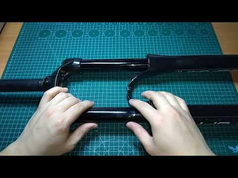 Видео: Bicycle fork anodizing repair / Ремонт покрытия на ноге у велосипедной вилки