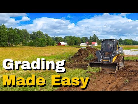 Видео: Срезание откоса холма для строительства нового здания