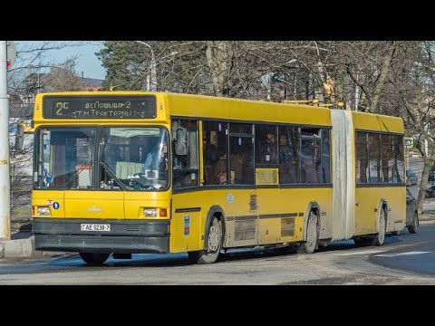 Видео: ИНФОРМАТОР автобусного маршрута №2с г. Минска (голос Эдуарда Данченко)