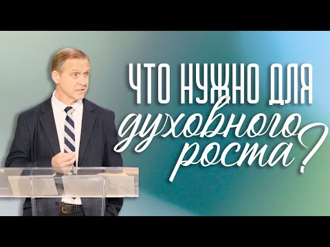 Видео: Что нужно для духовного роста? — Виталий Рожко