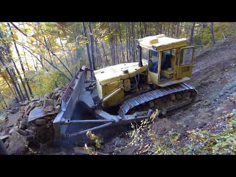 Видео: Шибил Манев (Шаро) -  Изграждане на горски път в Троянския Балкан.