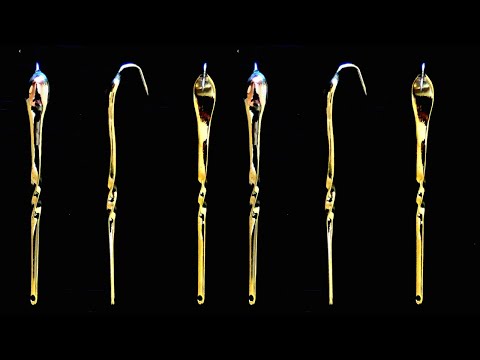 Видео: БЛЕСНА КОБРА с МЕДНОЙ ВСТАВКОЙ для ЗИМНЕЙ РЫБАЛКИ. Зубарь, навага, камбала.