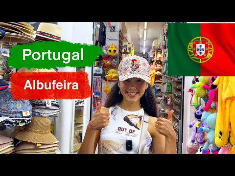 Видео: Курорт АЛБУФЕЙРА Португалия: Вечерний Променад|| Albufeira Portugal