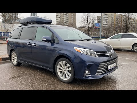 Видео: Toyota Sienna (3G) Реальный отзыв владельца.