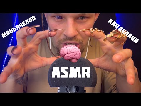 Видео: ASMR. Маньочилло и Канделаки рвут микрофон. Массаж мозга.
