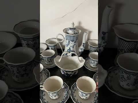 Видео: «Два елегантні кавові сервізи з кобальтом. Коростеньський фарфор»