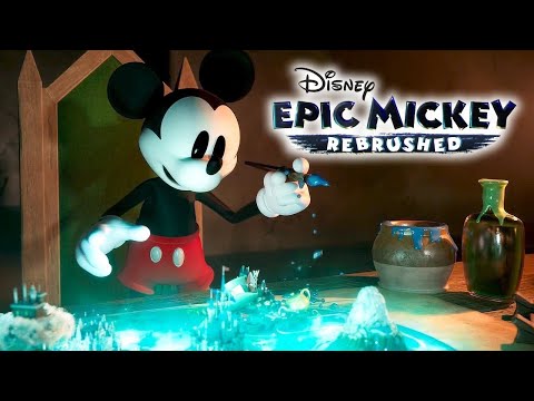 Видео: [DEMO] Epic Mickey rebrushed. Микки и кисточка - страшная сила )