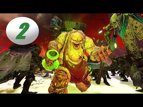 Видео: Total War: Warhammer 3. # 2. Фестус, Повелитель Пиявок. Легенда.