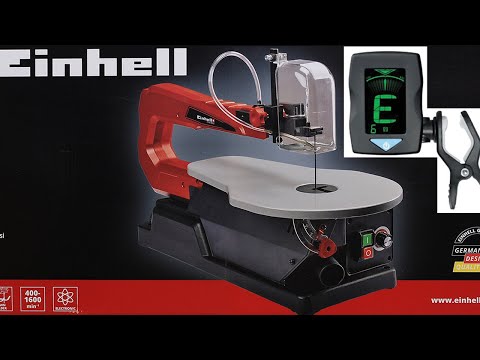 Видео: 153. Лобзиковый станок Einhell TC-SS 405 E. Обзор, музыкальная настройка, работа, идеи по доработке