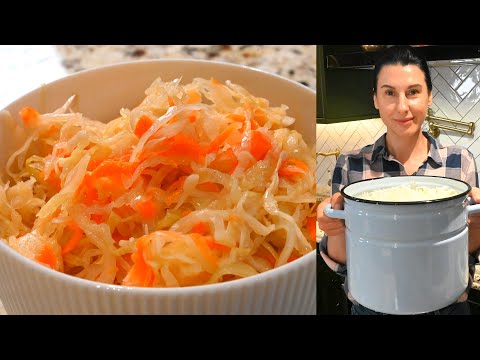 Видео: КВАШЕНАЯ КАПУСТА НА ЗИМУ ЛЕЧЕБНАЯ САМАЯ ПРАВИЛЬНАЯ ПОЛЕЗНАЯ И ВКУСНАЯ ХРУСТЯЩАЯ