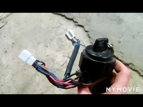 Видео: Замок зажигания ВАЗ 2108,09( старого образца) на ВАЗ 2107. Схема в описании.