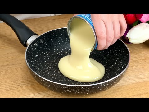 Видео: У тебя есть сгущенка? Десерт за 1 минуту! Очень вкусно!