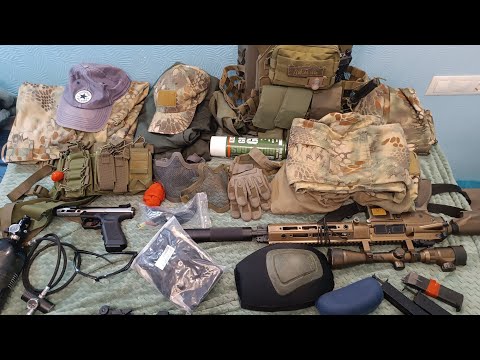 Видео: Обзор моего/нашего снаряжения для страйкбола. Лето 2024. Дизель/Моргана