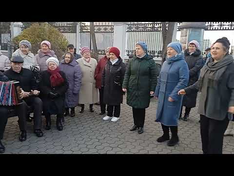 Видео: 17.11.2024. Вечеринка под гармонь в парке Гомеля.