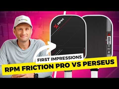 Видео: Первый взгляд на RPM Friction Pro: превосходит Perseus | Обзор Pickleball Paddle