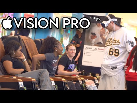 Видео: Зажигаю девушек с моим Apple Vision Pro!