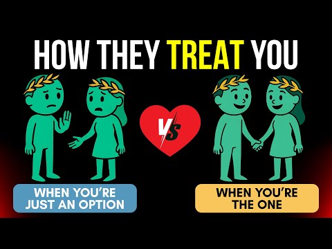 Видео: КАК ОНИ ОТНОСЯТСЯ К ТЕБЕ, КОГДА ТЫ ПРОСТО ВАРИАНТ, И КОГДА ТЫ ЕДИНСТВЕННЫЙ | Стоицизм